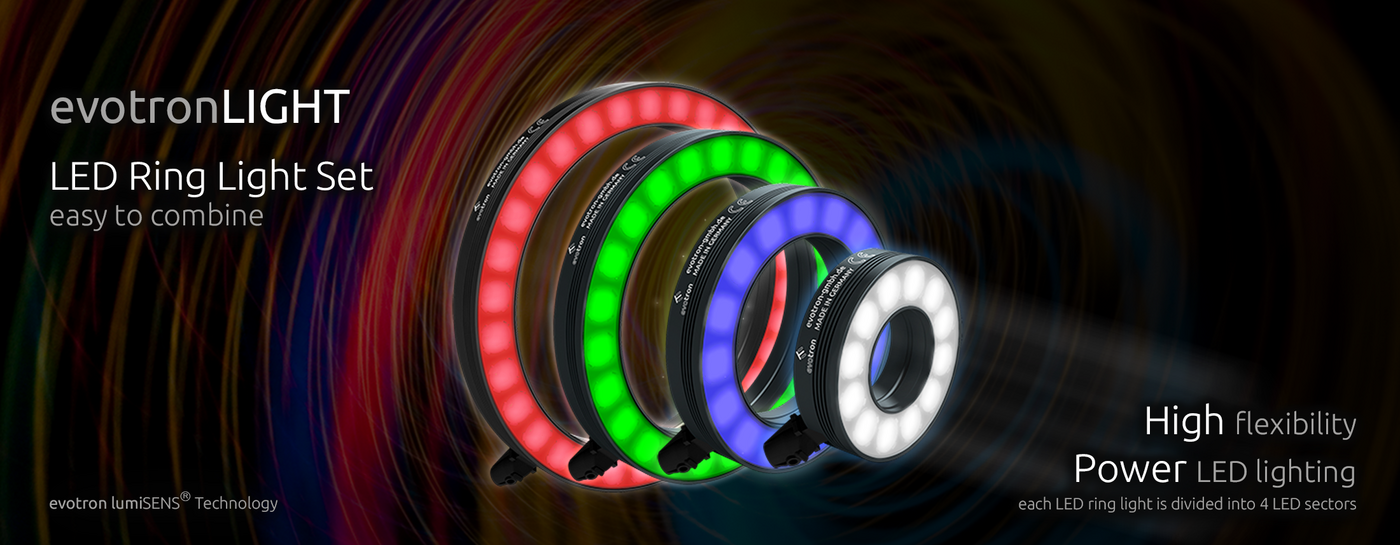 Power LED-Ringlichter - lumiSENS®Technologie -