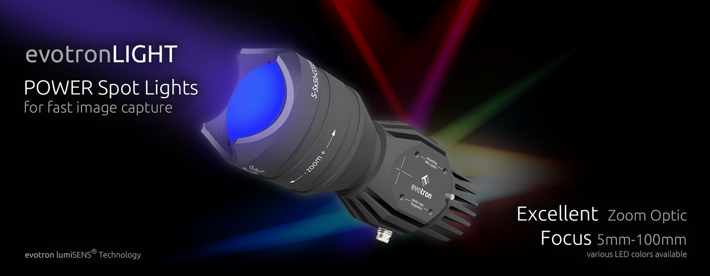 High Power LED-Spot Beleuchtung - lumiSENS®Technologie -